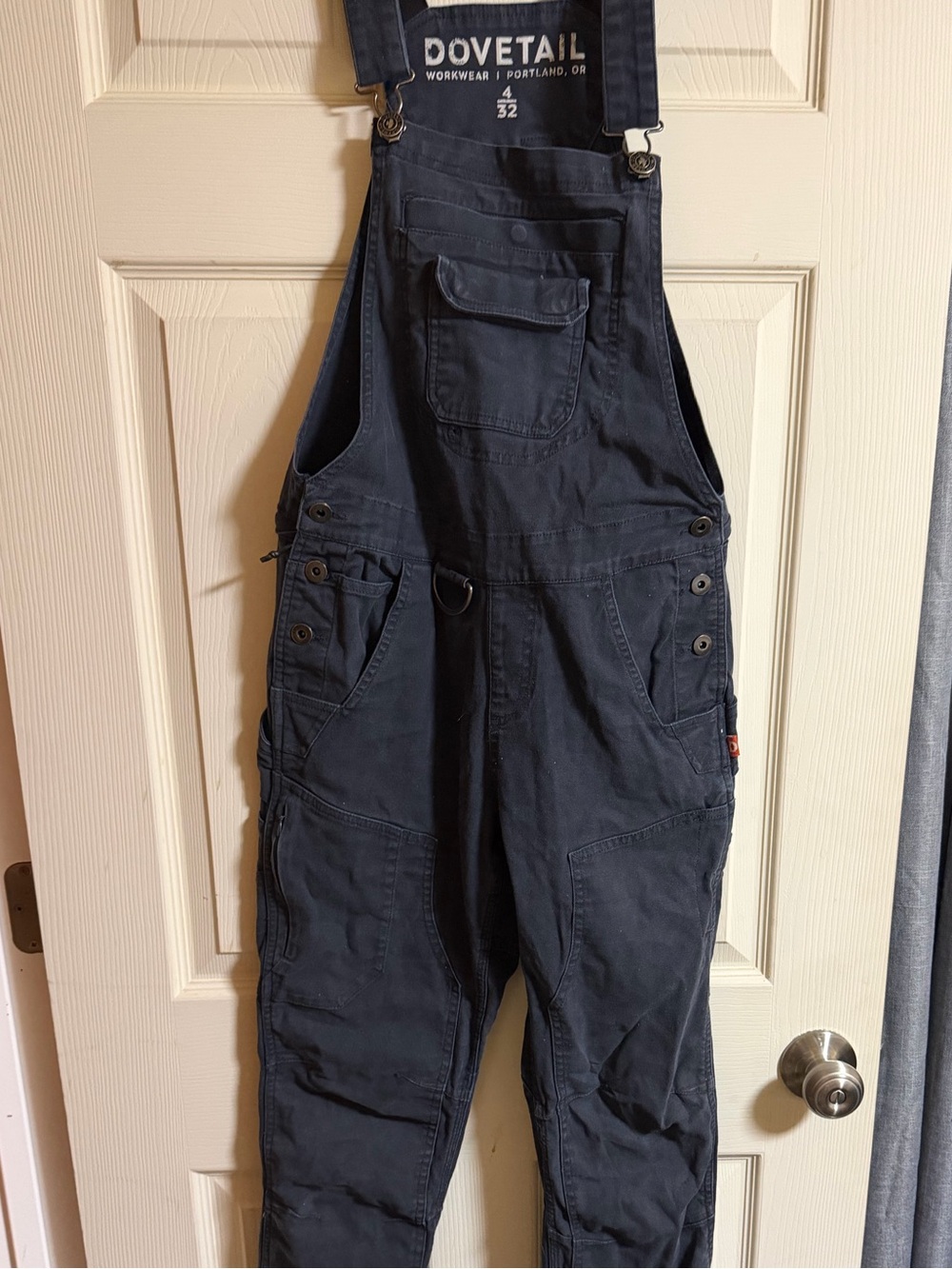 Dovetail Navy Workwear Women's Overalls